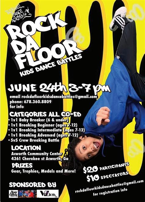 Rock da Floor Kids Dance Battle National Championship, Boots Ward ...