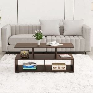 BLUEWUD Victor Engineered Wood Coffee Table Price in India - Buy ...