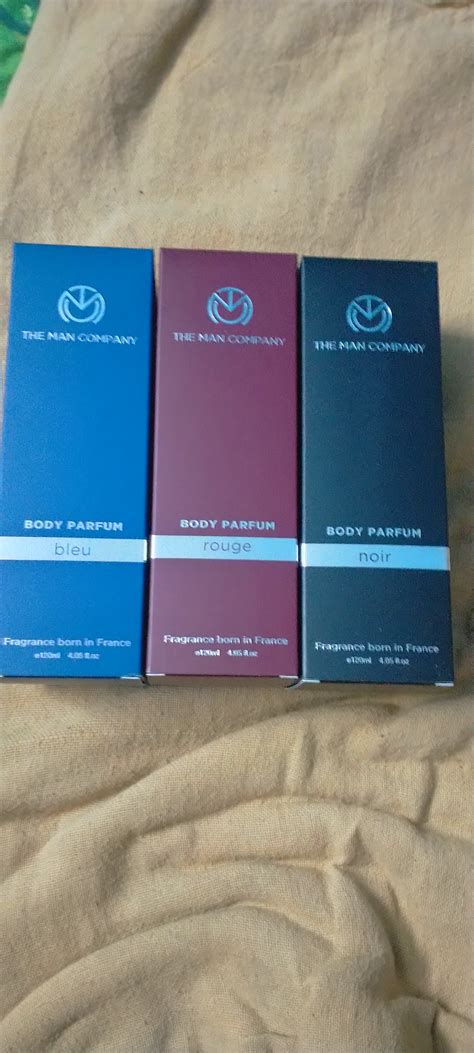 Buy The Man Company Trio Body Perfume for Men | Noir, Bleu, Rouge ...