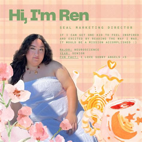 SEAL - UT Austin | Meet the ‘24-‘25 Creative Director: Ren ♥️ Ren is ...