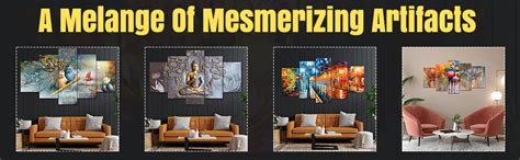 perpetual Paintings for Wall Decoration - Set of 5,3d Scenery Wall ...