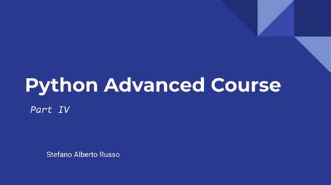 Image result for Python Advanced Course
