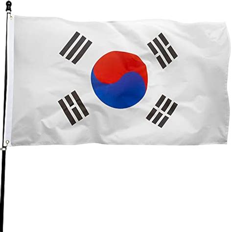 DANFFLAG DANF FLAG South Korea Flag 3x5 Foot Polyester S India | Ubuy