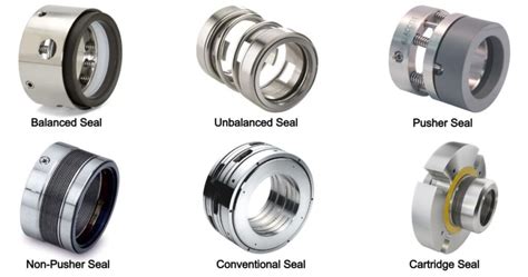 Different types of mechanical seals and industrial sealing solutions