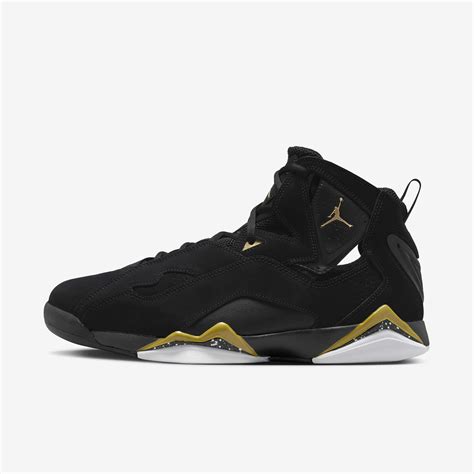 Buy Jordan True Flight Men's Shoes - Black/White/Metallic Gold @ Nike Saudi