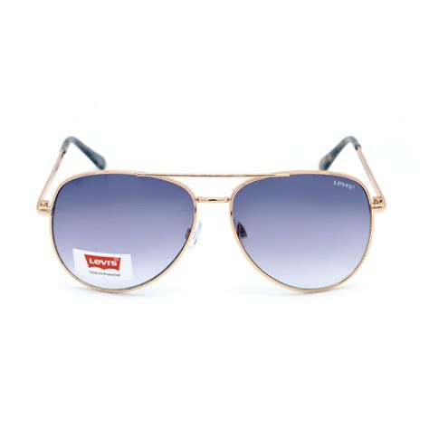 Buy Levi's Outlook Women Blue Lens Pilot Sunglasses Online