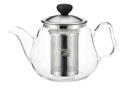 Buy Devnow Glass Yafeng Tea Pot with Filter 300ml Online at Low Prices ...