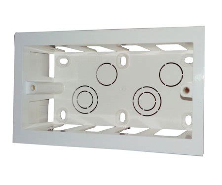 Legrand Plastic 4 Module Surface Box (White) : Amazon.in: Home Improvement