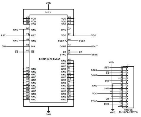 ADIS1647x/PCBZ Breakout Boards - ADI | Mouser