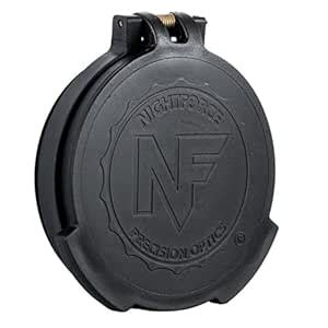 NightForce Objective Durable Weather-Resistant Spring-Loaded Flip-Up ...