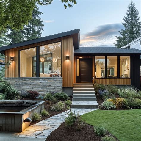 Split Level Home Exterior Decor Renovation Solutions: Split Level Home