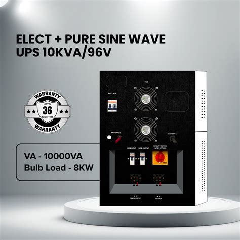 Buy Pure Sine Wave Home UPS Inverter in 10000VAand 96V - Electrent ...