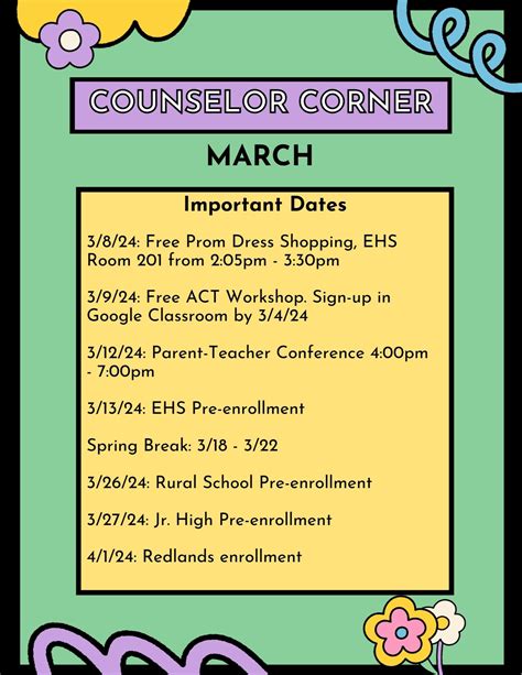 COUNSELOR CORNER | El Reno High School
