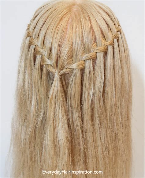 How To Waterfall Braid As A Complete Beginner - Everyday Hair ...