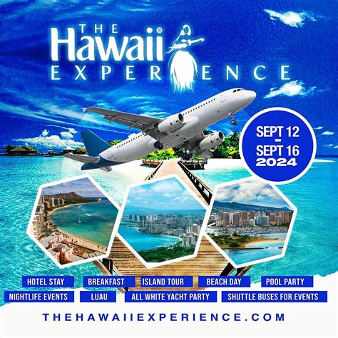 THE HAWAII EXPERIENCE September 12 - 16, 2024, Hawaii, Honolul, 12 ...