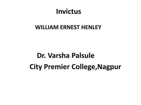 invictus POEMS.pptx