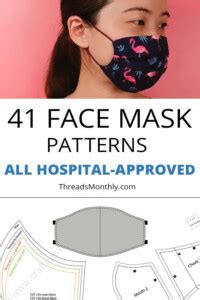 Image result for Printable 3D Face Mask Pattern