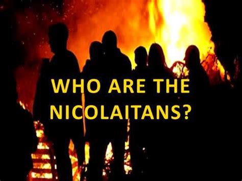 WHO ARE THE NICOLAITANS? - YouTube