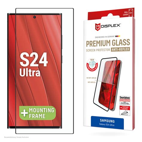 Samsung S24 Ultra Premium Schutzglas, super-entspiegelt | DISPLEX®