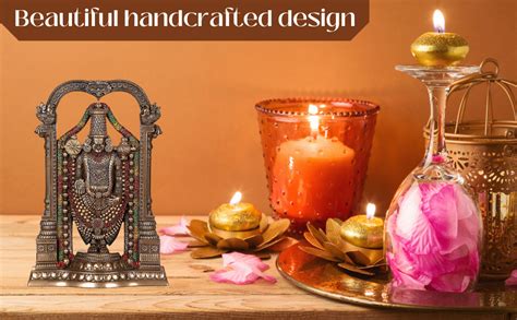 Buy NM Poly Resin Tirupati Balaji Idol Figurine Online at Low Prices in ...