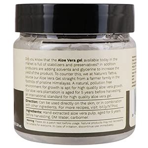 Tattvalogy Aloe Vera Gel | Treat Fine Lines, Wrinkles, Acne & Skin ...