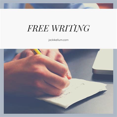 What Is Freewriting? How to Freewrite - Jacki Kellum