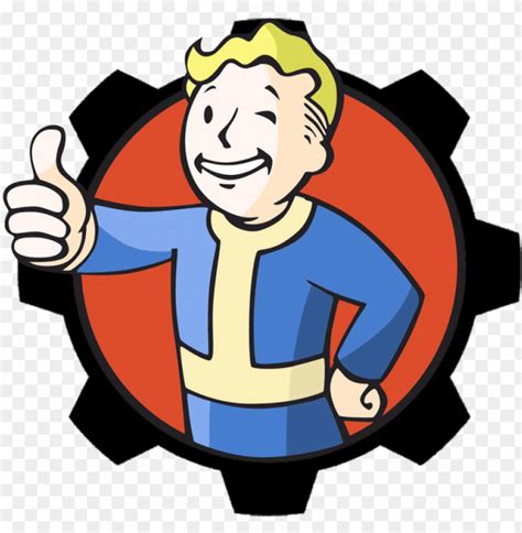 Download High Quality fallout logo vault boy Transparent PNG Images ...