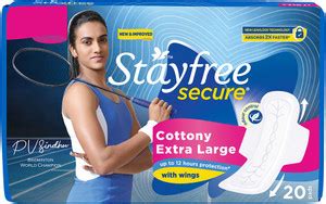 STAYFREE Secure XL Cottony Cover Sanitary Pad | Buy Women Hygiene ...