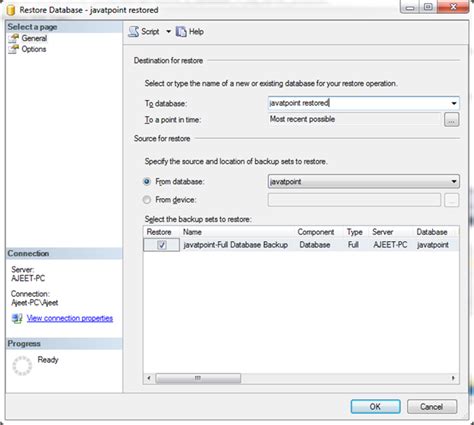 Image result for SQL Database Restore
