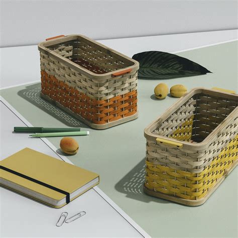 Handmade Bamboo Stadium Baskets for organisation – Mianzi
