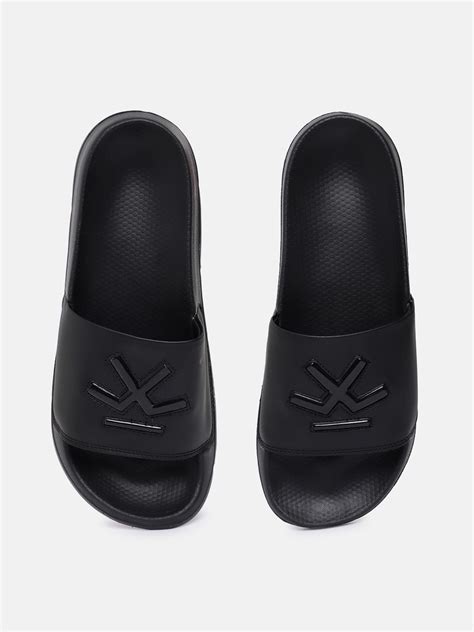 WROGN Men Brand Logo Pattern Sliders - Price History