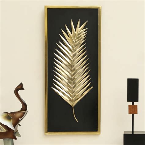 Buy VEDAS Tropical Metal Palm Leaf Wall Accent from Vedas at just INR ...