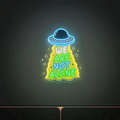 UFO Digital printing LED neon signs - Neon Mantra