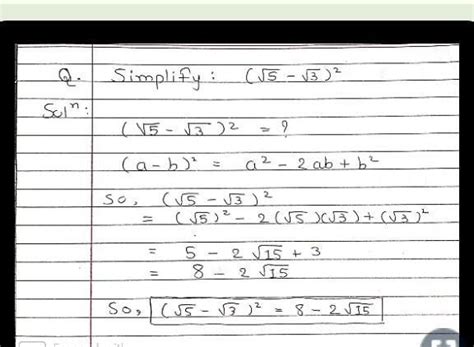 Simplify by rationalisation of the denominator: i) (sqrt(5))/(sqrt(3 ...