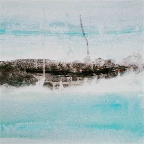 Stormy coast Painting by Camille Van Neer | Saatchi Art