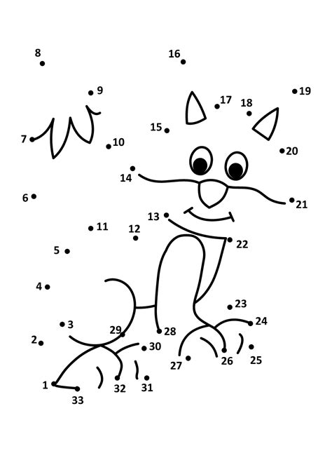 Dot To Dot Coloring Pages Free