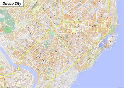 Davao City Map | Philippines | Discover Davao City with Detailed Maps