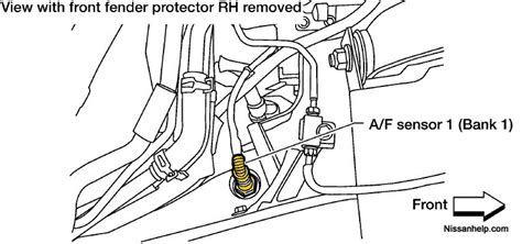 Image result for Nissan Pathfinder O2 Sensor Locations