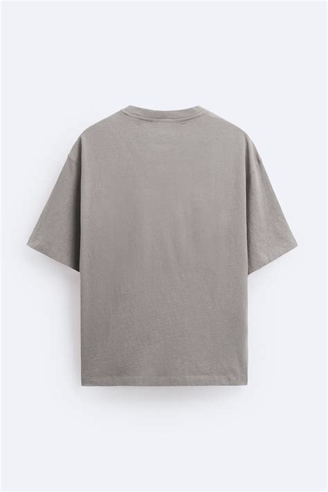 Buy Solid Stone Grey Soft Jersey Oversized T-shirt | BonkersCorner