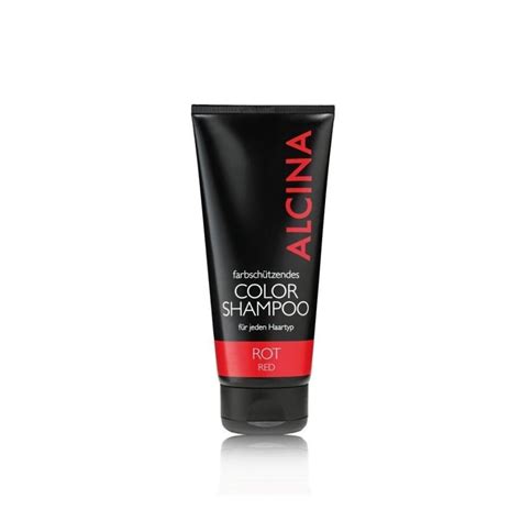 Alcina farbschützendes Color Shampoo ROT für jeden Haartyp 200ml, 12,50