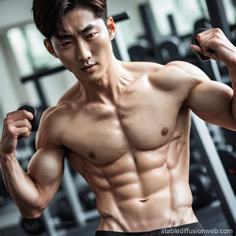korean man with abs Prompts | Stable Diffusion Online