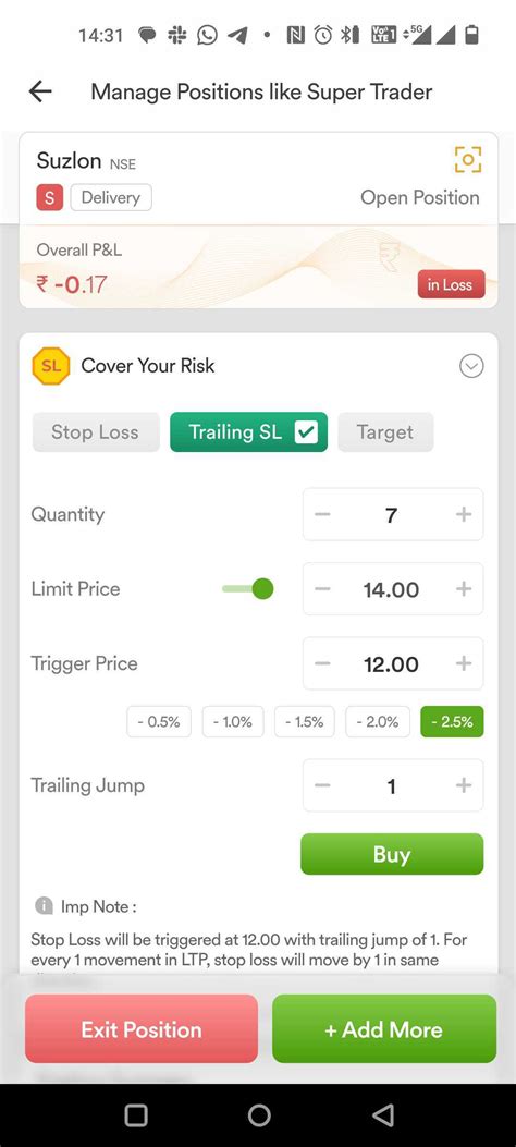 Introducing Trader’s Best Friend: Trailing Stop Loss on Dhan - Page 5 ...