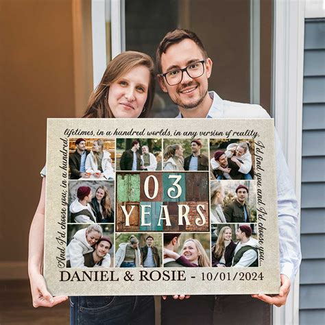 Three year wedding anniversary gift 60 photos - Astyledwedding.com