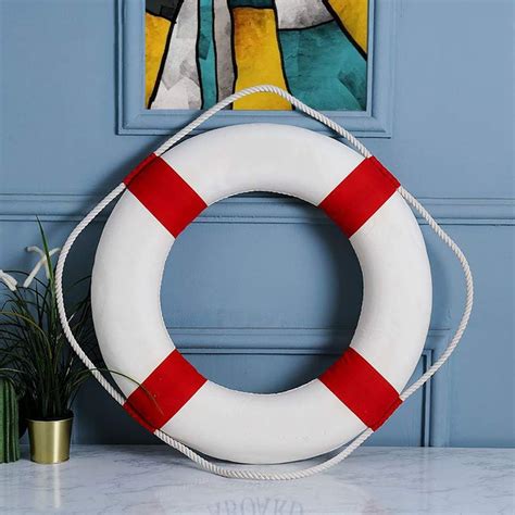 Buy Taixsna Lifebuoy 20 inch/50cm Small Diameter Swim Foam Ring Buoy ...