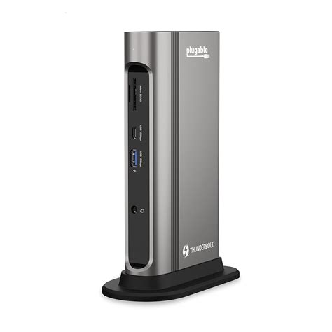 Plugable USB-C Dock 14-in-1 with Thunderbolt 3 Certification, Up To 96W ...