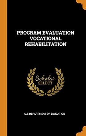 Buy Program Evaluation Vocational Rehabilitation Book Online at Low ...