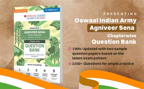 Oswaal Indian Army | Agniveer Sena General Duty (GD)| Agnipath Scheme ...