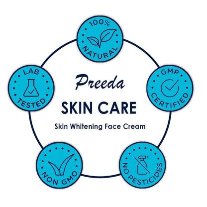 Preeda Gluta Fast Skin Whitening Cream – 50g – Himalayan Beauty