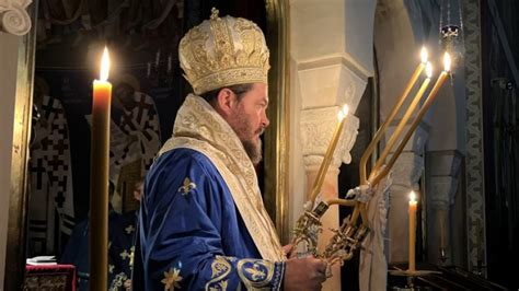 ТВ Храм / Свеноћно бденије и света архијерејска Литургија у манастиру ...
