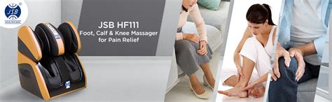 JSB HF111 Shiatsu Leg Massager for Pain Relief in Calf, Foot, Knee ...